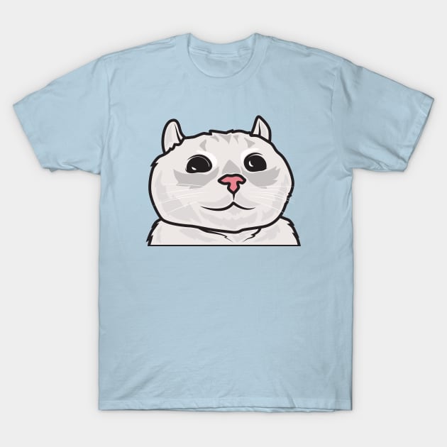 cat take a selfie T-Shirt by crissbahari